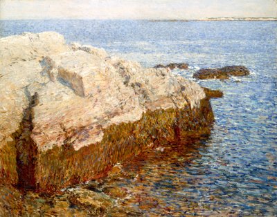 Roccia della scogliera da Childe Hassam